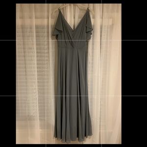 Jenny Yoo Cassie dress in Denmark Blue